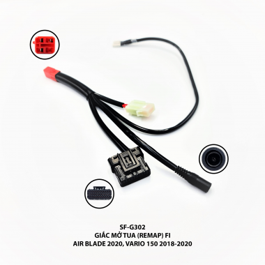 Giắc mở tua (remap) Fi - Air Blade 2020, Vario 150 2018-2020 - SF-G302