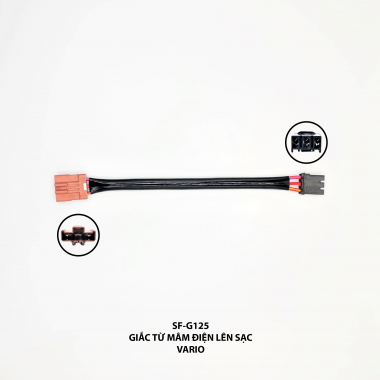 Giắc từ mâm điện lên sạc - Vario - SF-G125
