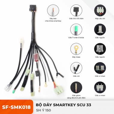 Dây Smartkey SCU 33 - SH Ý 150 - SF-SMK018