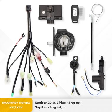 Smartkey Honda K1Z/K2V - Exciter 2010, Sirius xăng cơ, Jupiter xăng cơ,... - HDK1ZK2VEX2010