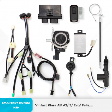 Smartkey Honda K59 - Vinfast Klara A1/ A2/ S/ Evo/ Feliz,... - HD02VINFAST