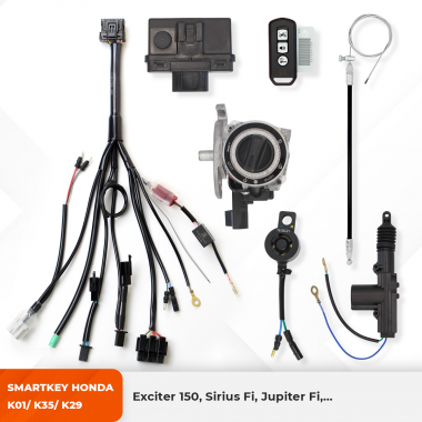 Smartkey Honda K01/K35/K29 - Exciter 150, Sirius Fi, Jupiter Fi,... - HD33EX150